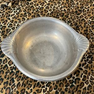 Wilton Armetale Vintage Pewter 11" Large Serving Bowl